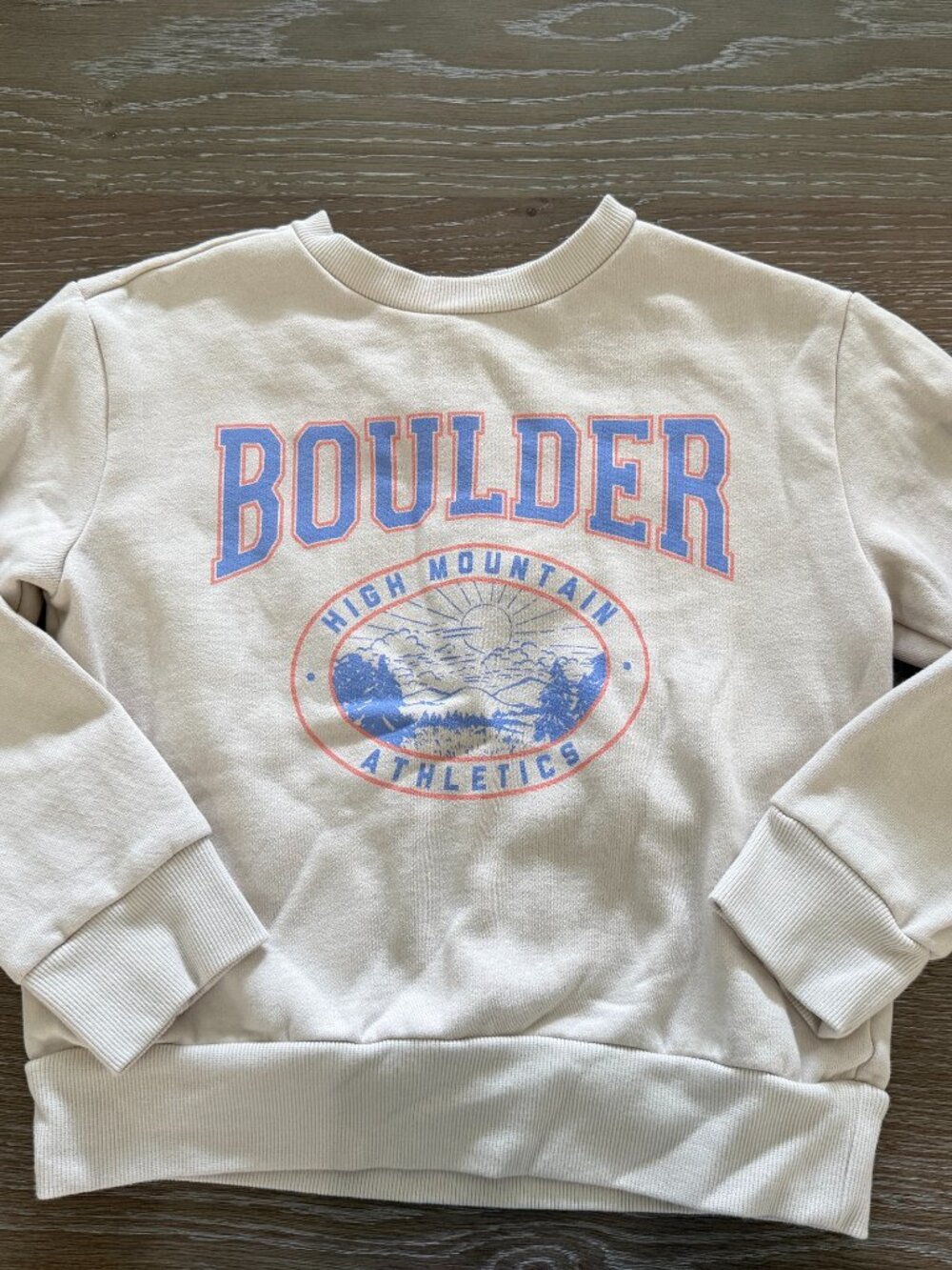 Girls Stitch Fix Bixby Nomad the everyone graphic crew pullover size medium 8-10